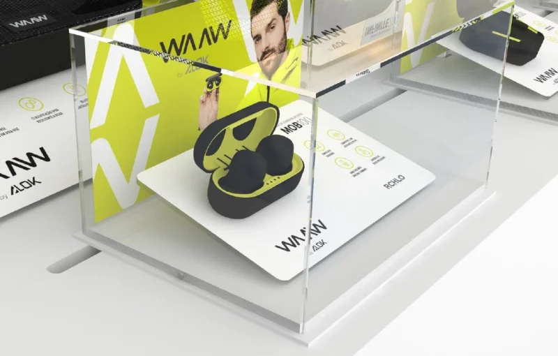 Displays de balcão personalizados
